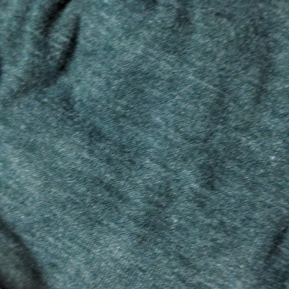 Mixshe Women's short sleeve v neck t shirt loose fitting tunic green size med - Picture 4 of 4